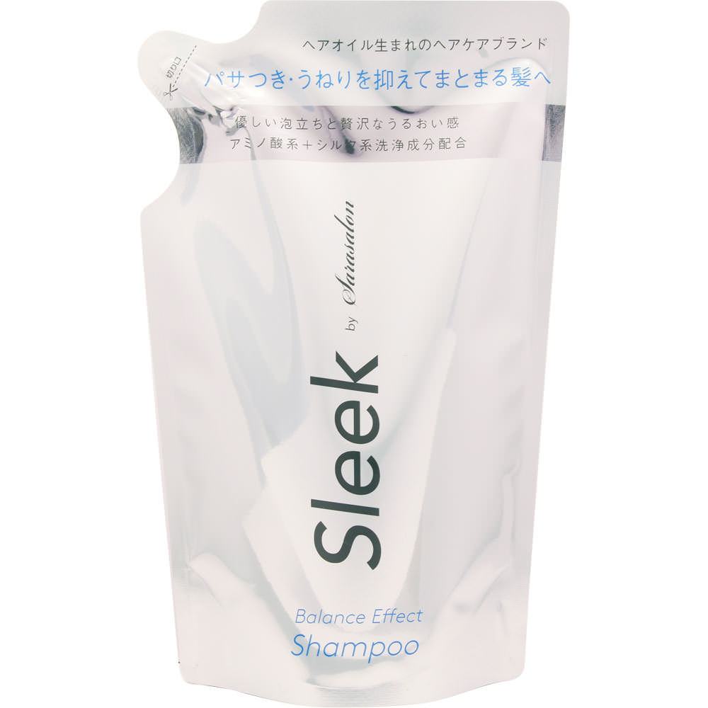 スリークｂｙサラサロン シャンプー詰替 ３４０ｍｌ ＡＱＵＡ・ＮＯＡ
