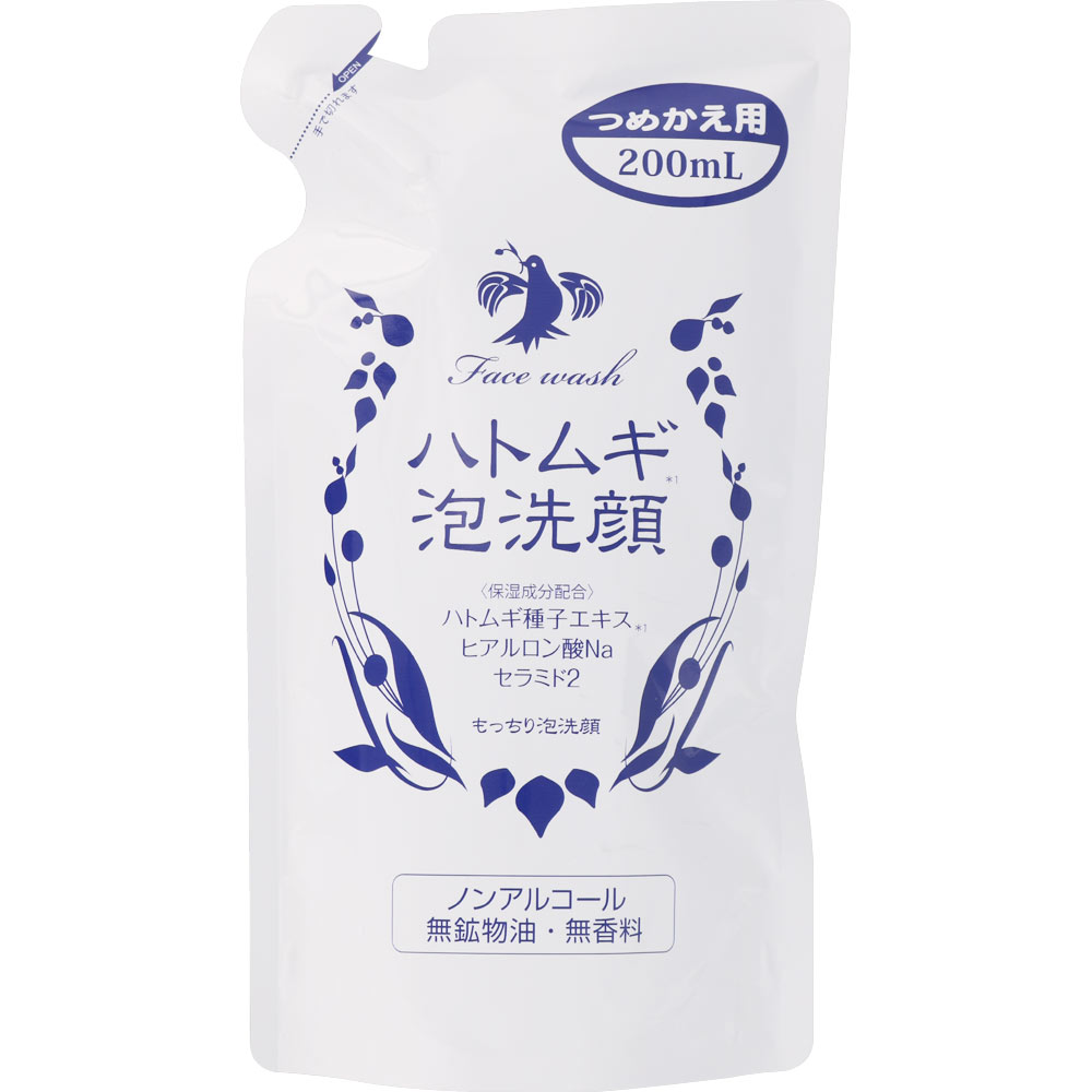 ハトムギ泡洗顔　詰替 ２００ｍｌ イヴ