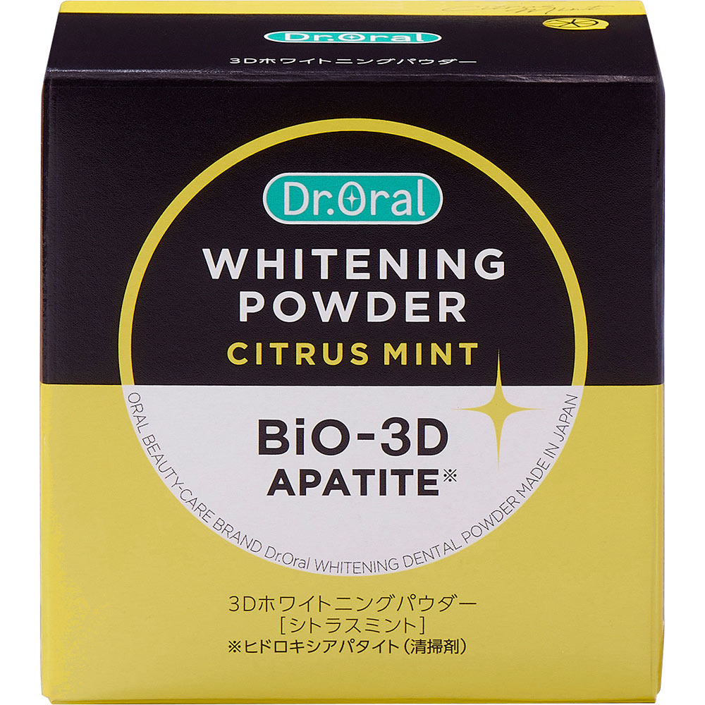 Dr.オーラル 3Dホワイトニングパウダー(シトラスミント) ２５ｇ