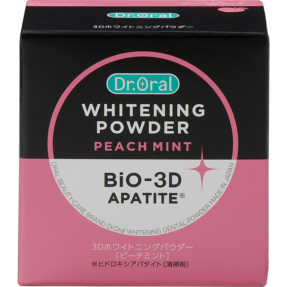 Dr.オーラル 3Dホワイトニングパウダー(ピーチミント) ２５ｇ
