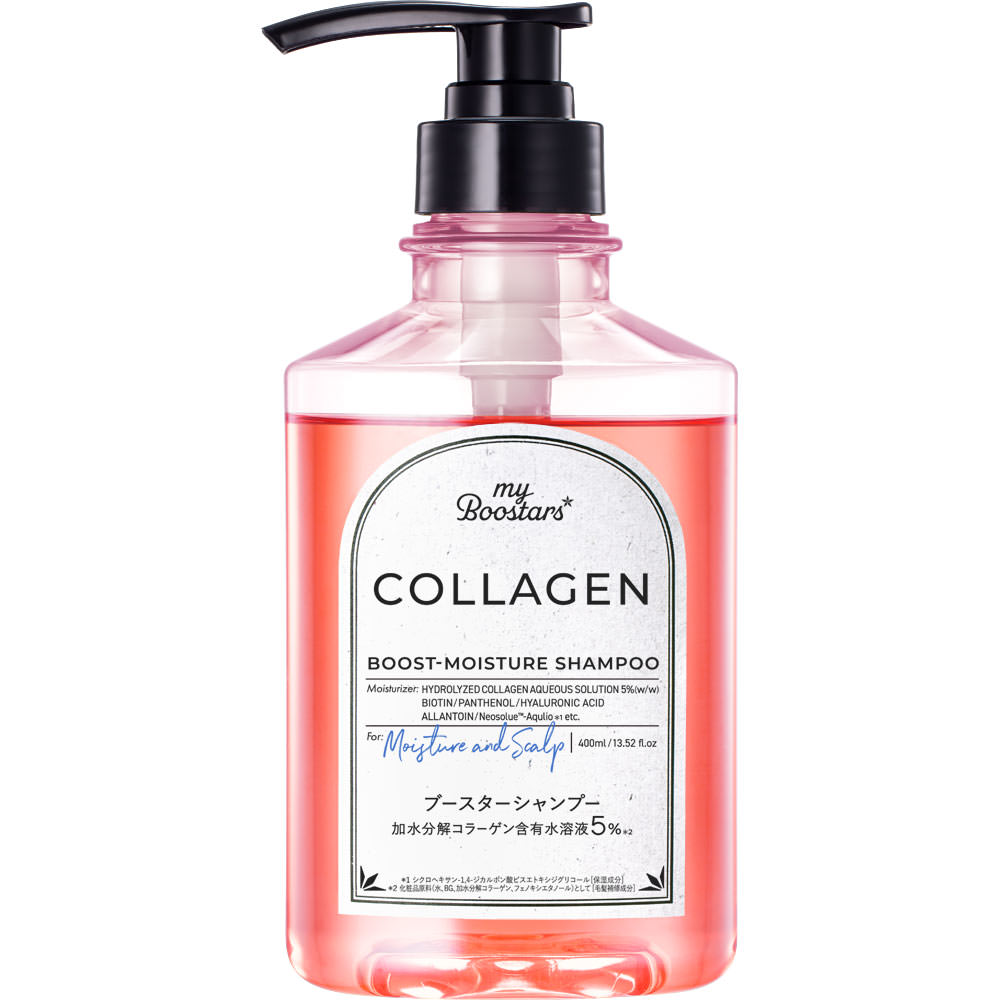 ｍｙＢｏｏｓｔａｒｓ コラーゲンシャンプー ４００ｍｌ ネイチャーラボ
