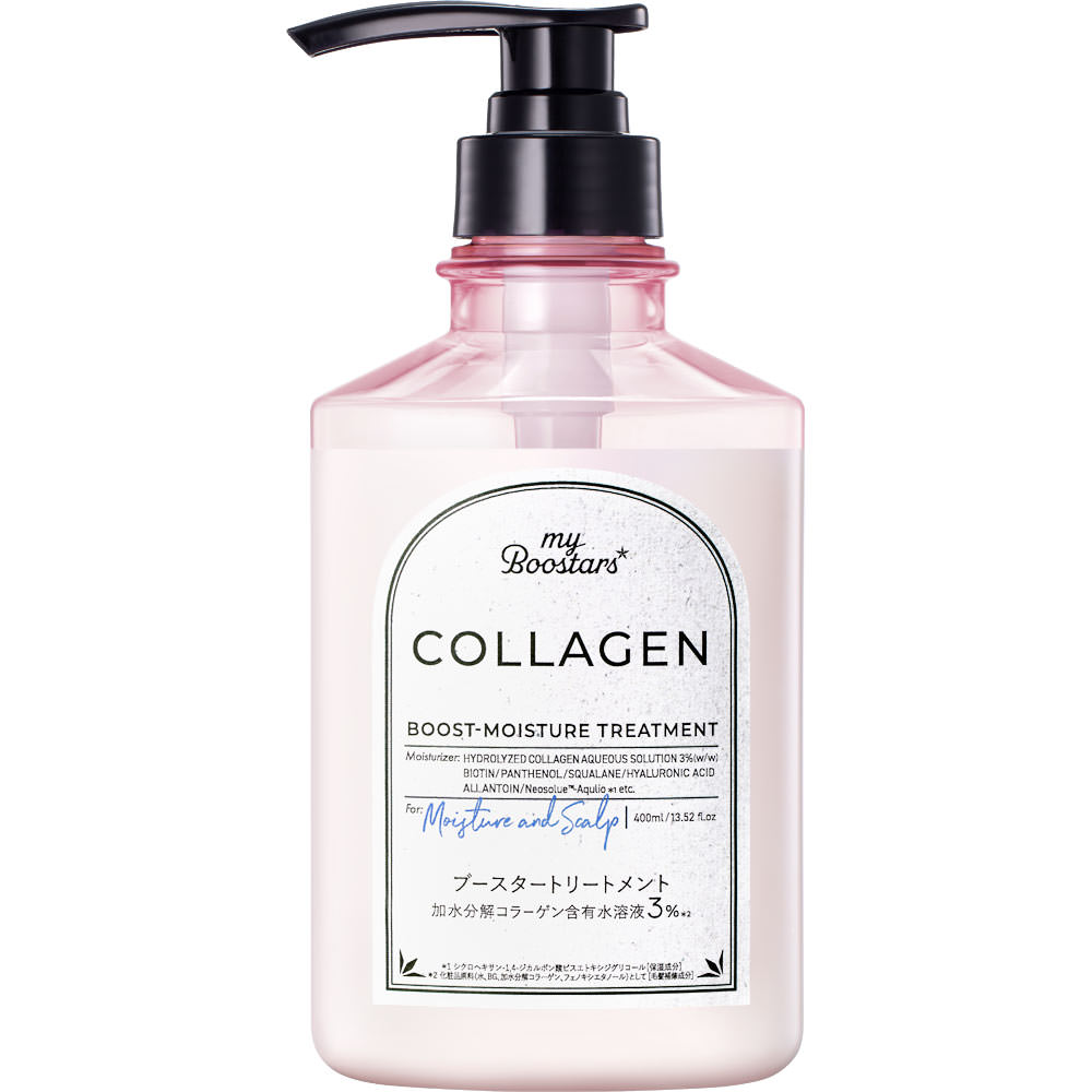ｍｙＢｏｏｓｔａｒｓ コラーゲントリートメント ４００ｍｌ ネイチャーラボ