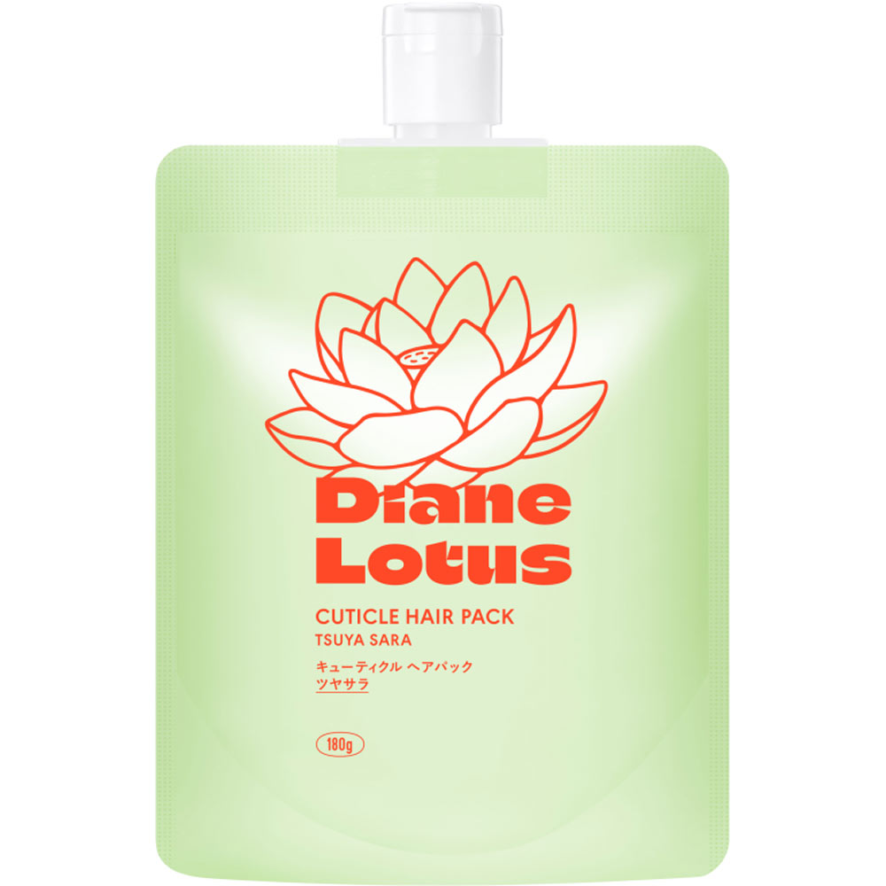 ダイアン　ロータス　キューティクルヘアパック　ツヤサラ １８０ｇ ネイチャーラボ