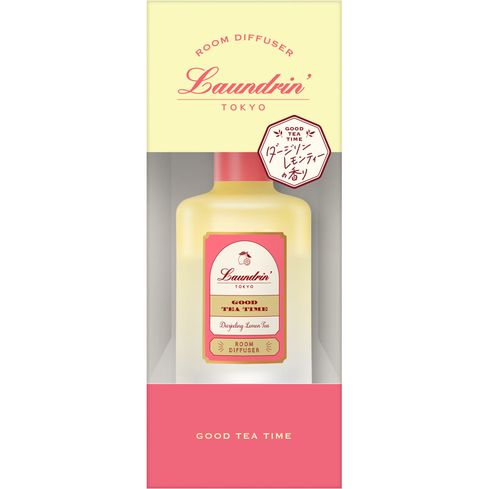 ランドリンＴＥＡ　ルームディフューザー　ダージリンレモンティーの香り ８０ｍｌ ネイチャーラボ