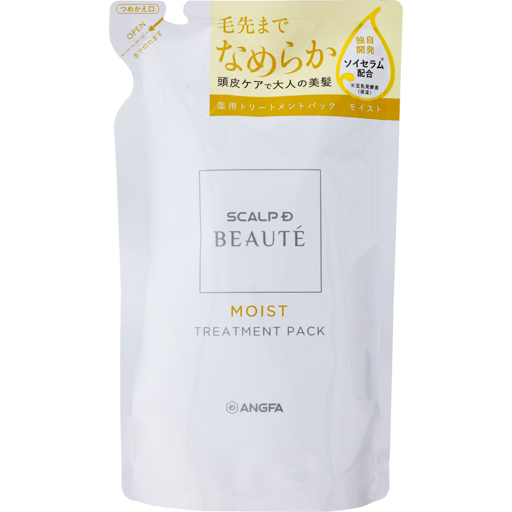 スカルプＤボーテ 薬用トリートメントパック モイスト 詰め替え ３００ｍｌ アンファー (医薬部外品)