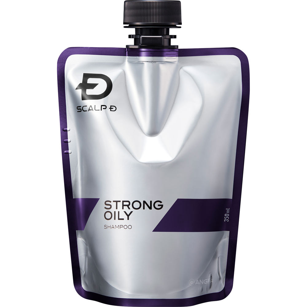 スカルプＤ　薬用スカルプシャンプー　ストロングオイリー　替 ３５０ｍｌ アンファー (医薬部外品)