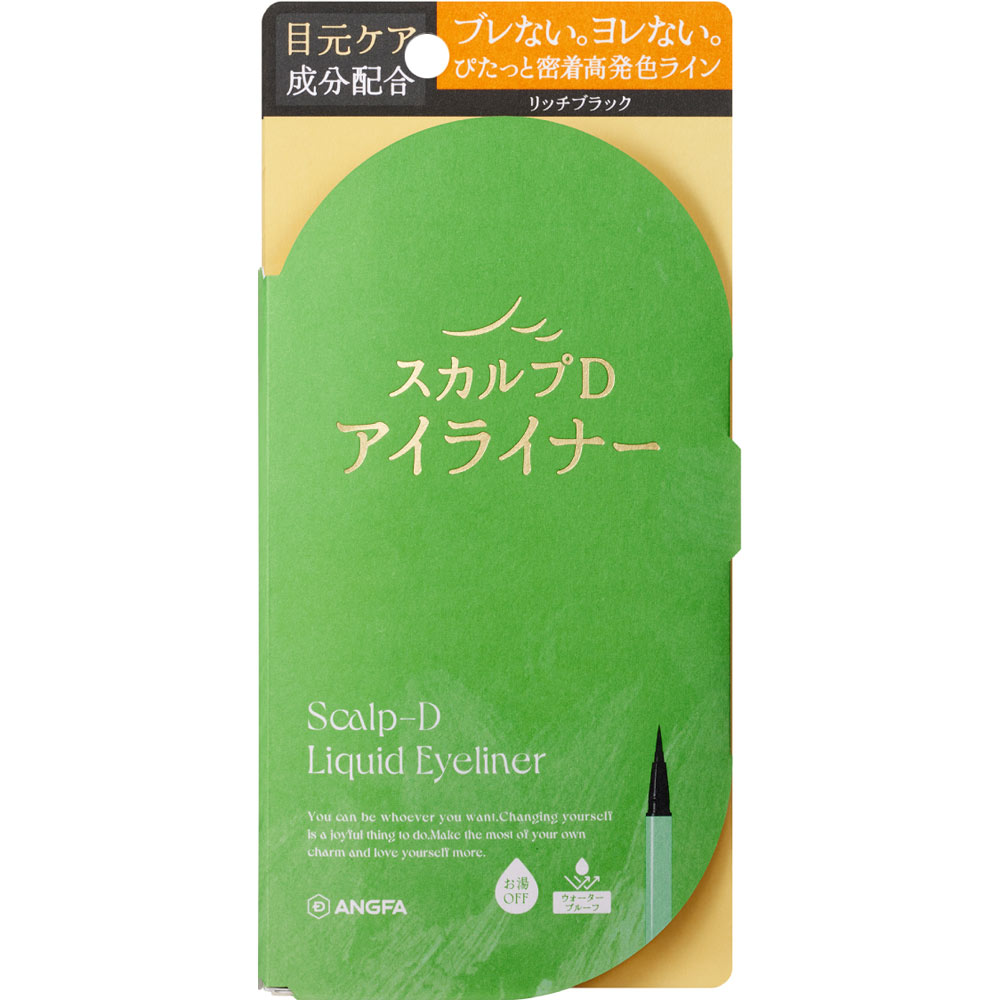 スカルプＤ　アイライナー（リッチブラック） ＿ アンファー