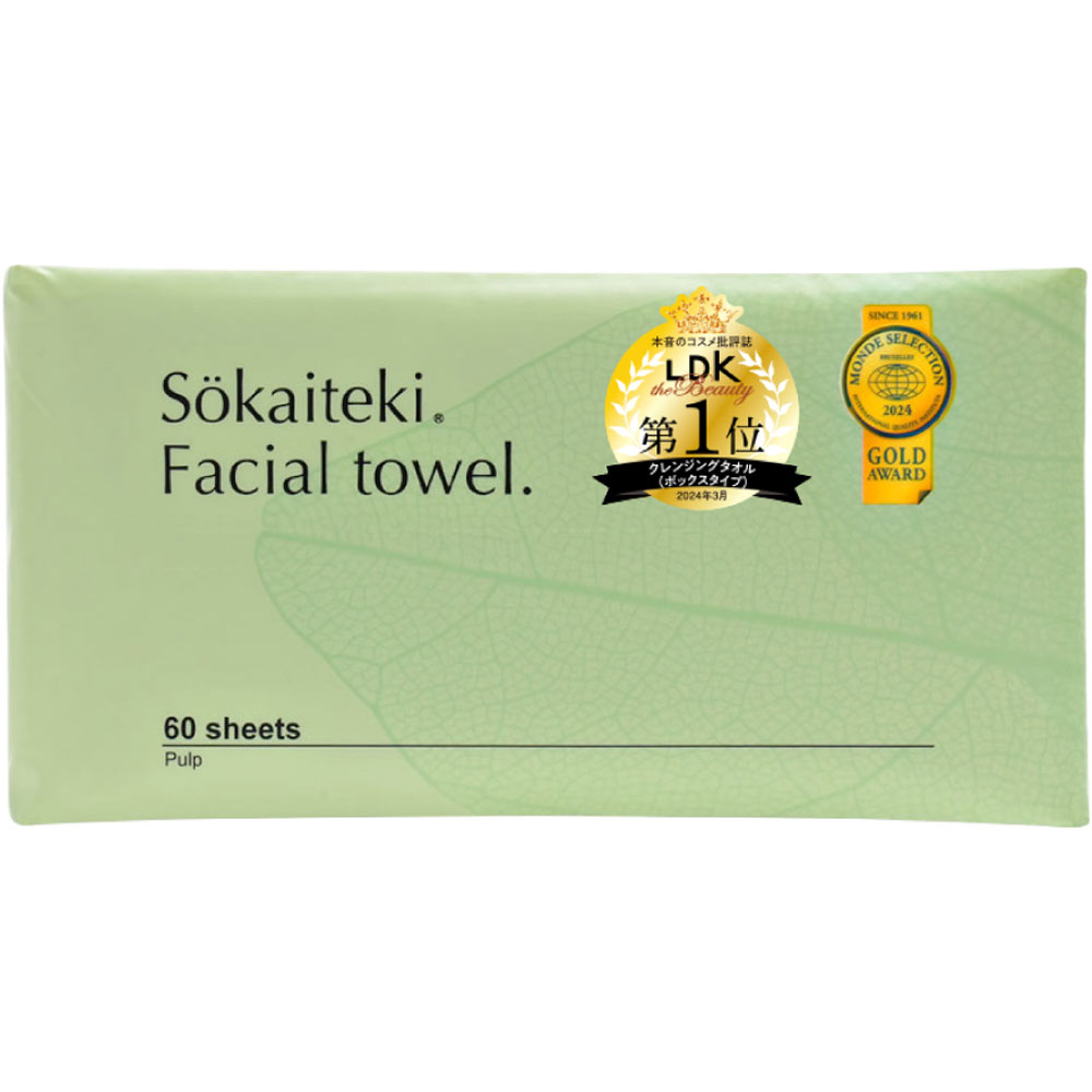 Ｓｏｋａｉｔｅｋｉ　フェイシャルタオル ６０枚 ＳＵＮＧＲＡＮ