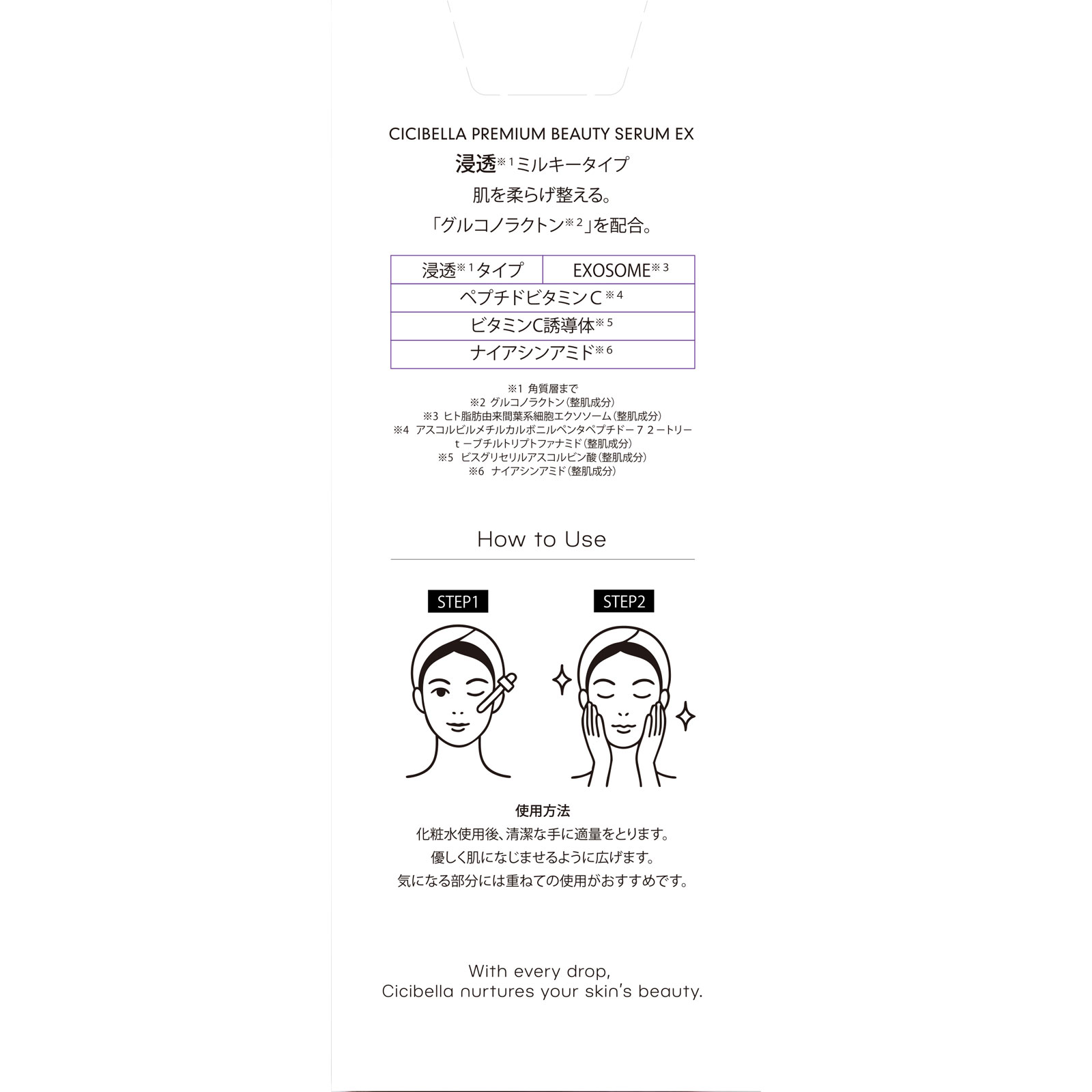 シシベラ プレミアムビューティーセラム EXOSOME 30ml La Bella