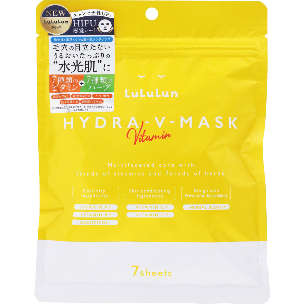 ルルルン　Ｈｙｄｒａ　Ｖ　Ｍａｓｋ ７枚入 Ｄｒルルルン