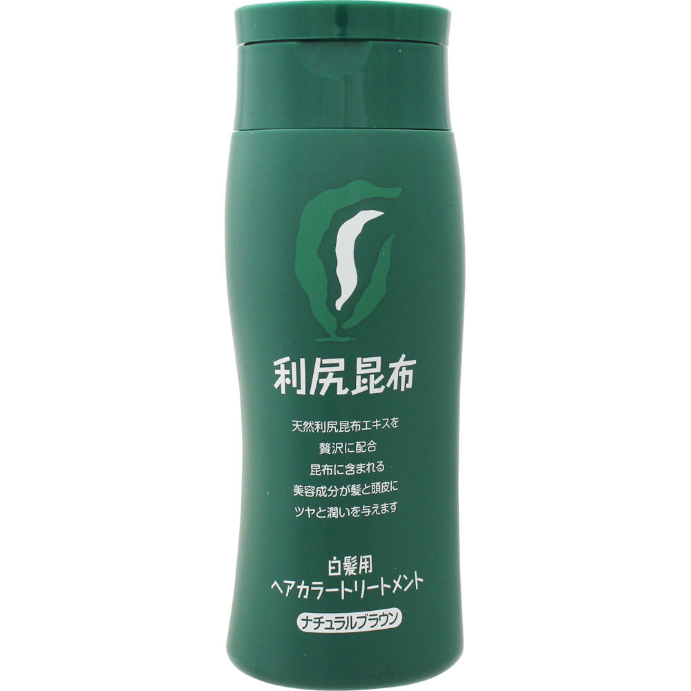 利尻 ヘアカラートリートメント ナチュラルブラウン ２００ｇ ピュール