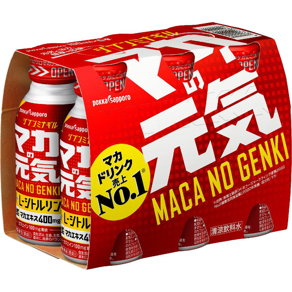 マカの元気ドリンク １００ｍｌ×６ ポッカサッポロフード＆ビバレッジ