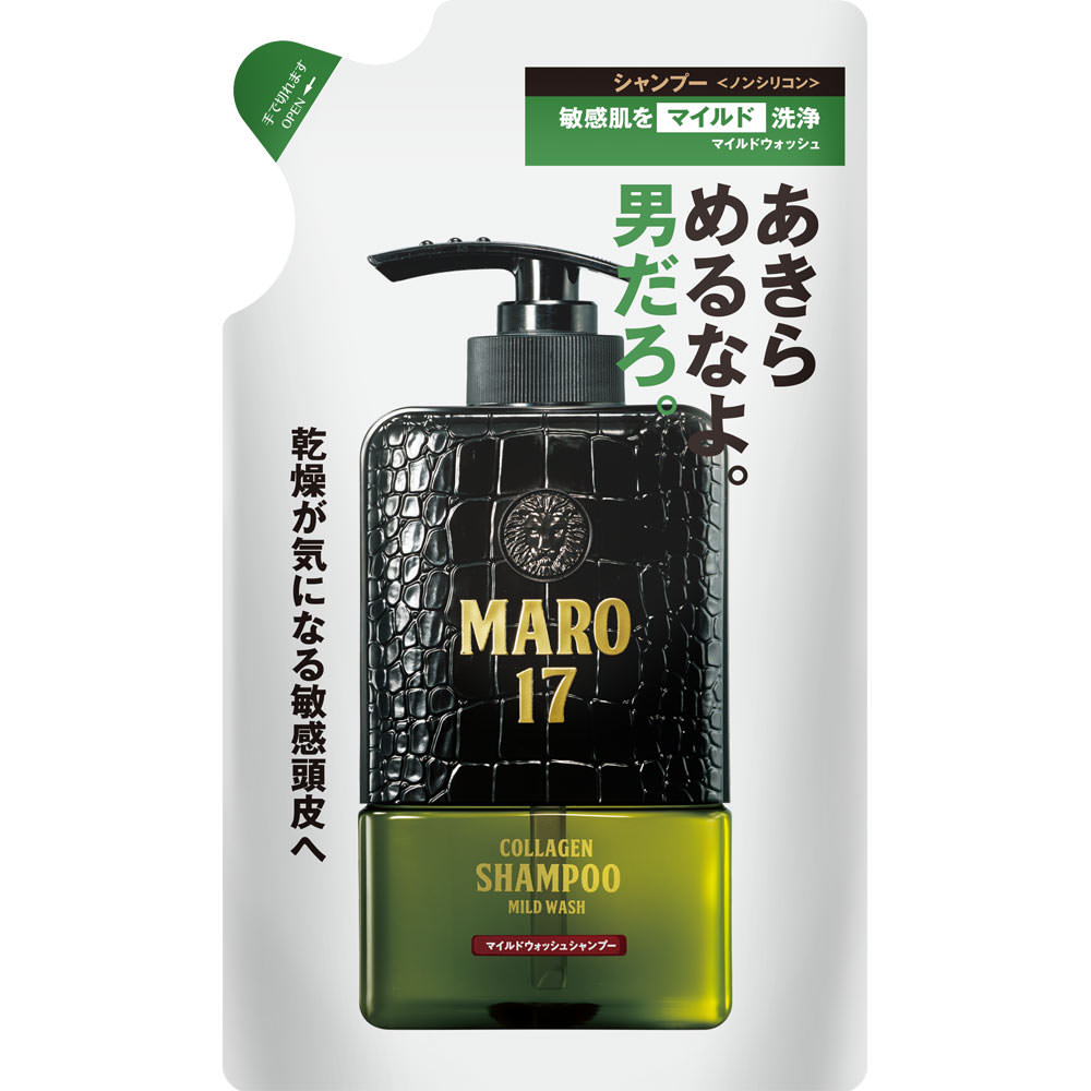 ＭＡＲＯ１７ コラーゲンシャンプー マイルドウォッシュ 詰替 ３００ｍｌ ネイチャーラボ