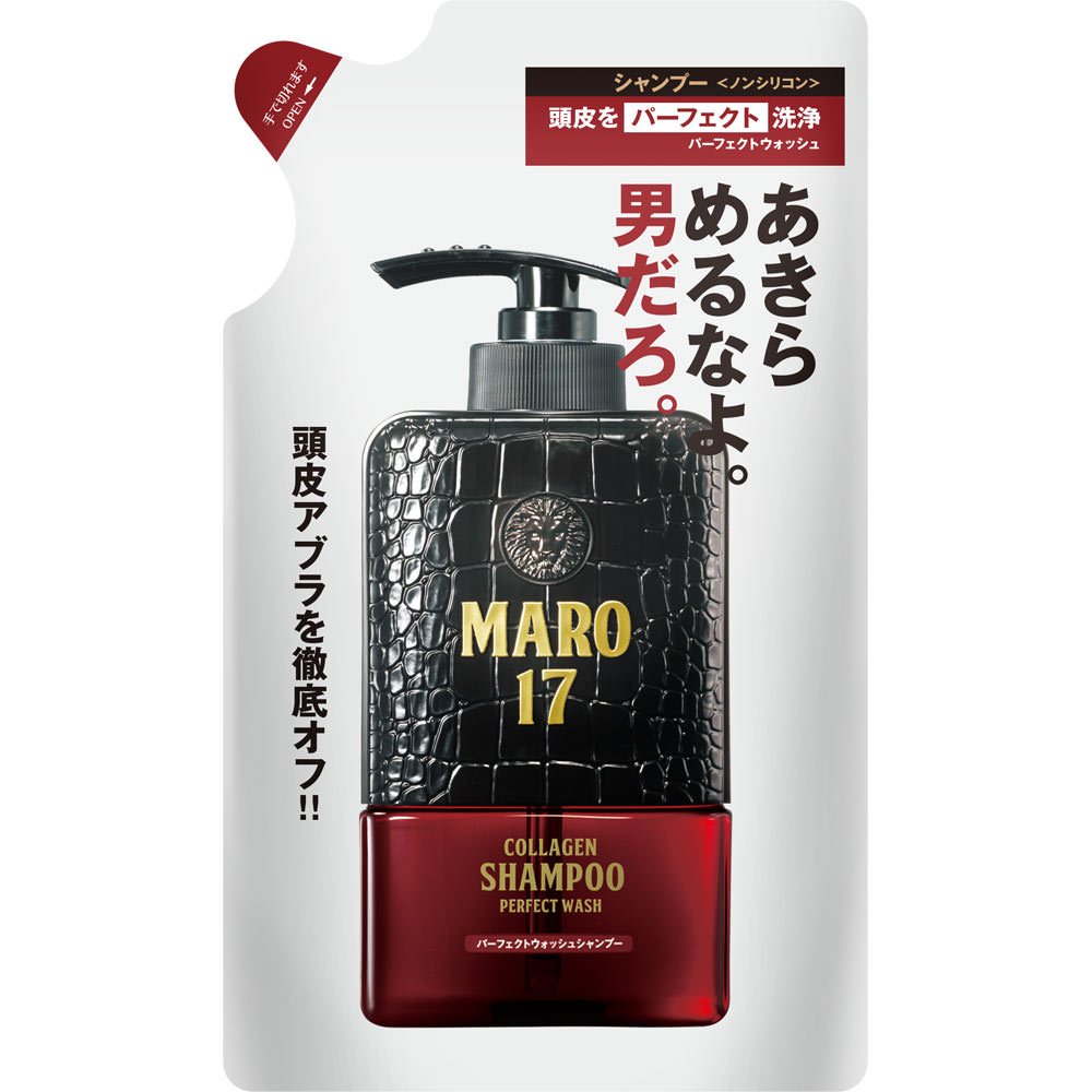 ＭＡＲＯ１７ コラーゲンシャンプー パーフェクトウォッシュ 詰替 ３００ｍｌ ネイチャーラボ