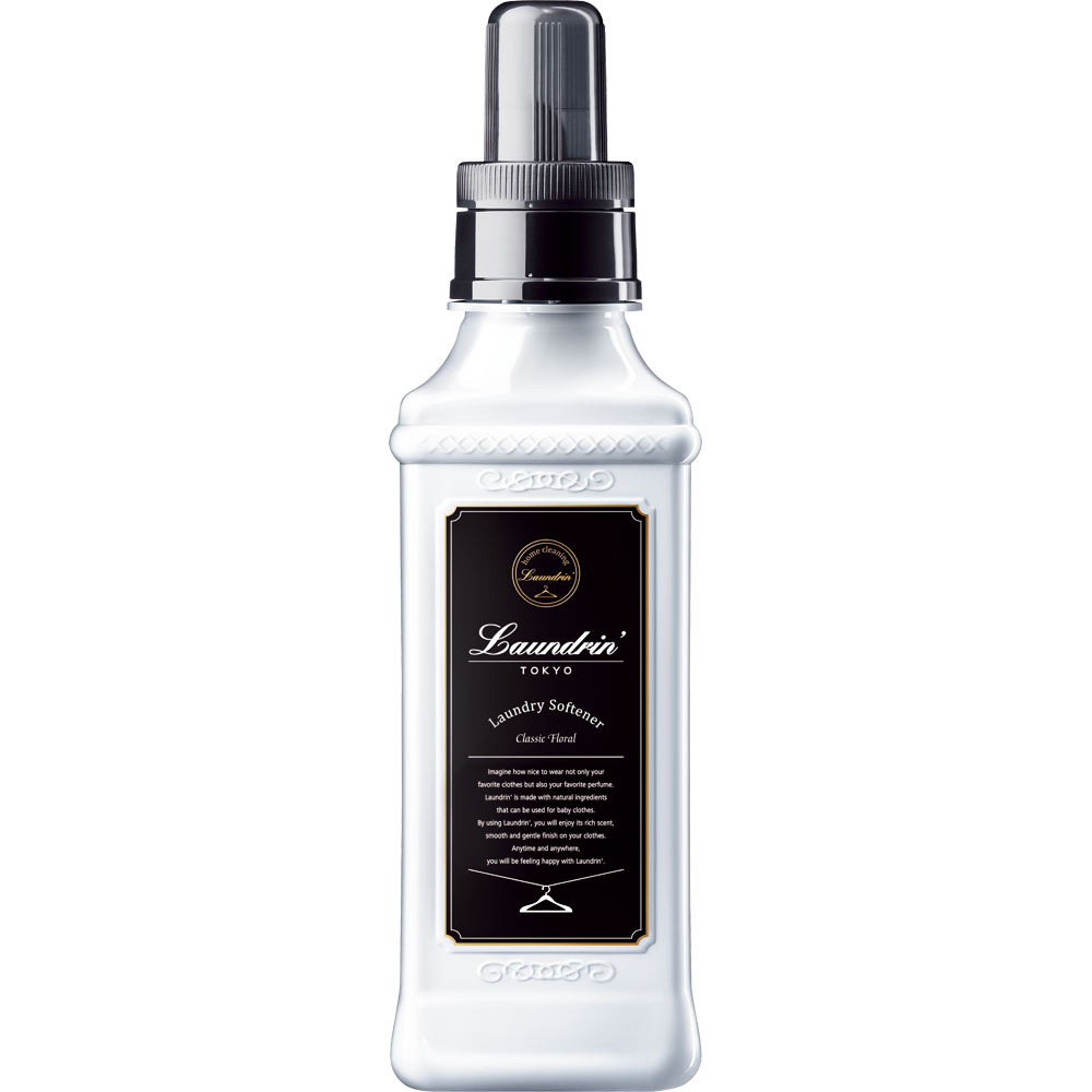 ランドリン 柔軟剤 クラシックフローラル ６００ｍｌ ネイチャーラボ