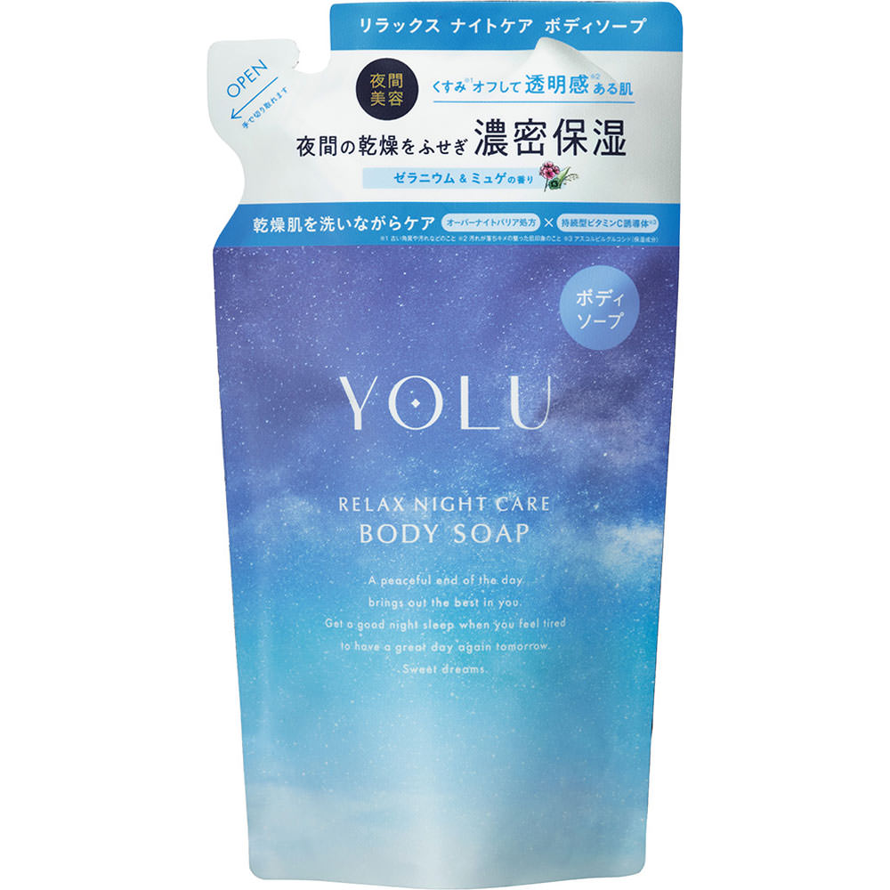 ヨル　リラックスナイトケアボディソープ（詰替） ４００ｍＬ Ｉ－ｎｅ