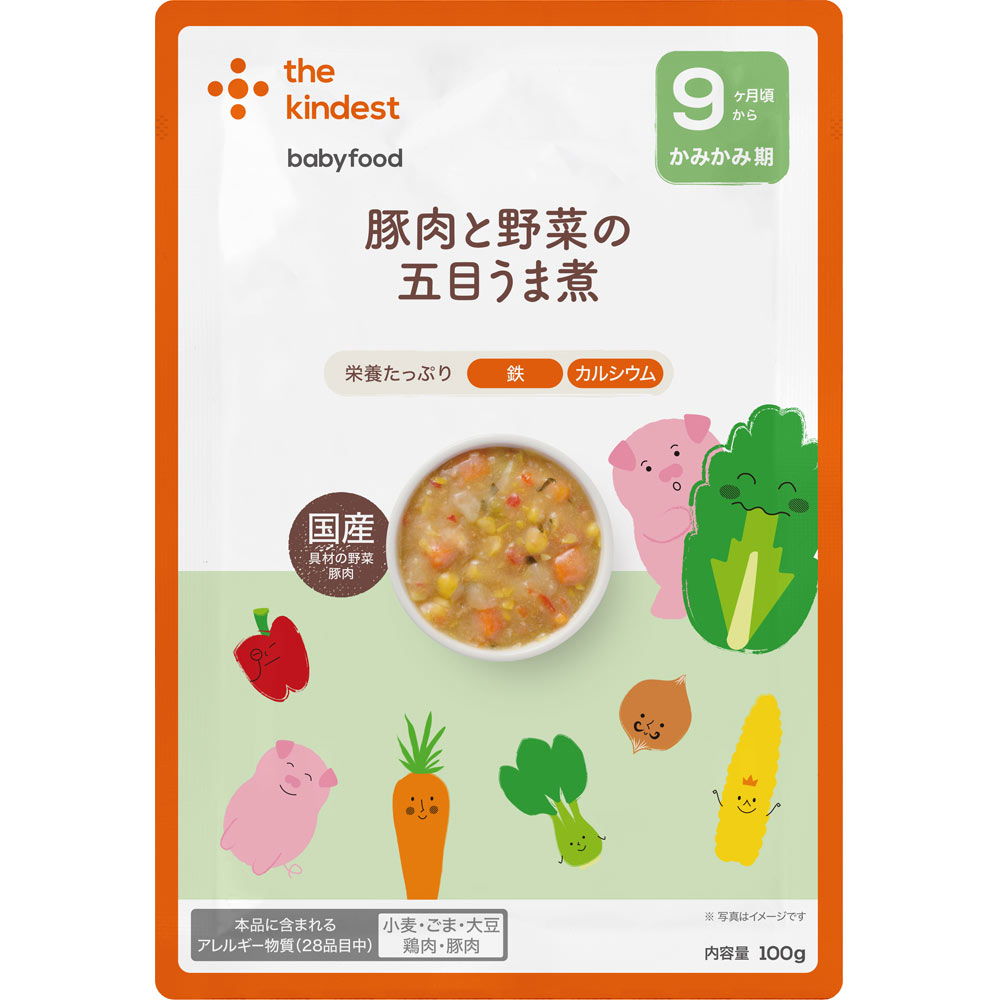 the kindest 豚肉と野菜の五目うま煮 １００ｇ ＭｉＬ