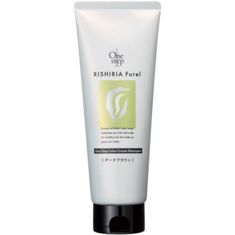 リシリアフレル ワンステップカラークリームシャンプー　ダークブラウン リシリアフレル ワンステップカラークリームシャンプー ダーク