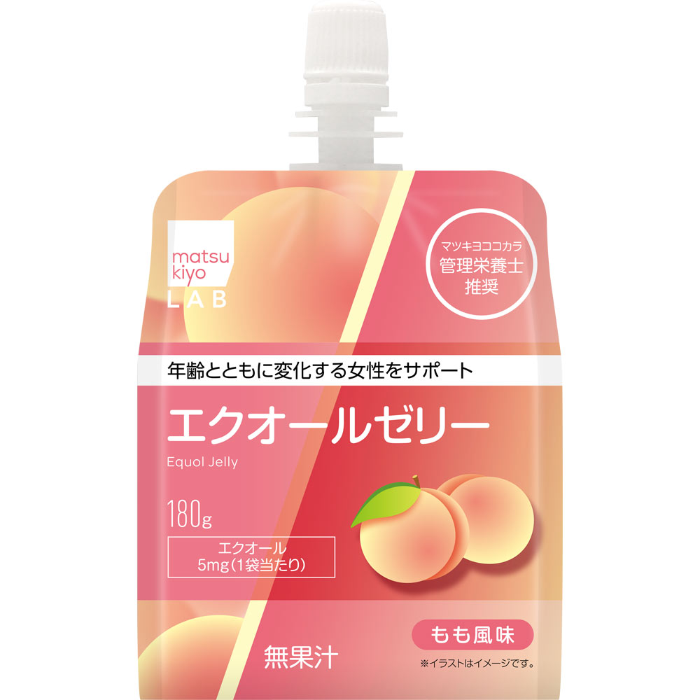 matsukiyo LAB　エクオールゼリーもも風味 １８０ｇ
