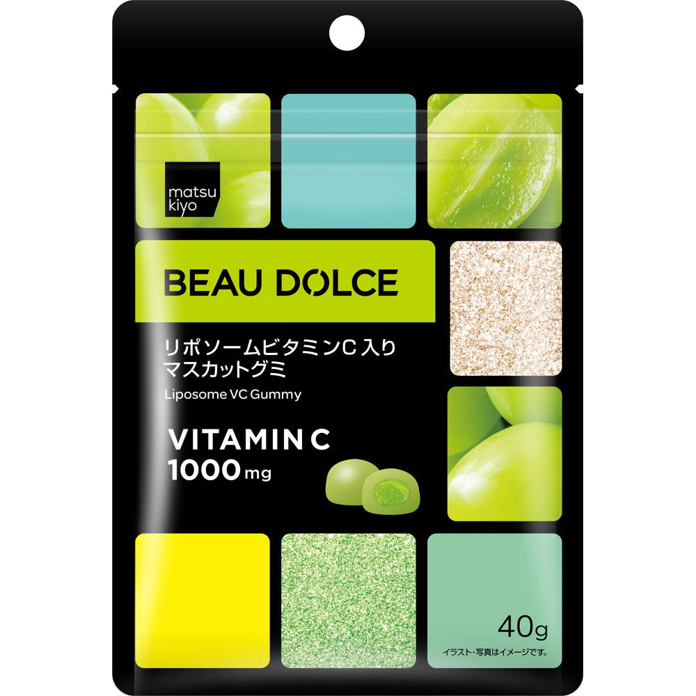 ｍａｔｓｕｋｉｙｏ　ＢＥＡＵ　ＤＯＬＣＥ　リポソームグミマスカット ４０ｇ