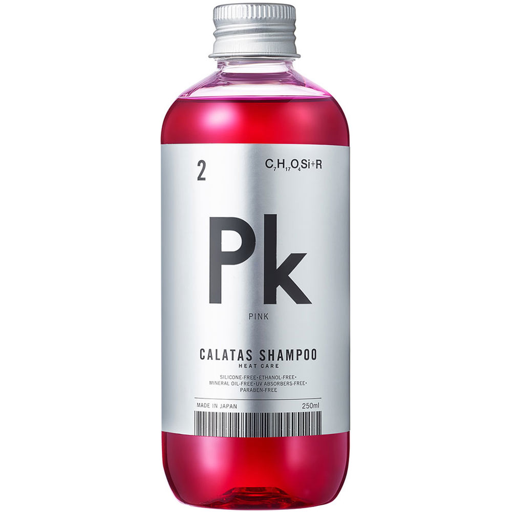 カラタス シャンプーヒートケア ピンク ２５０ｍｌ