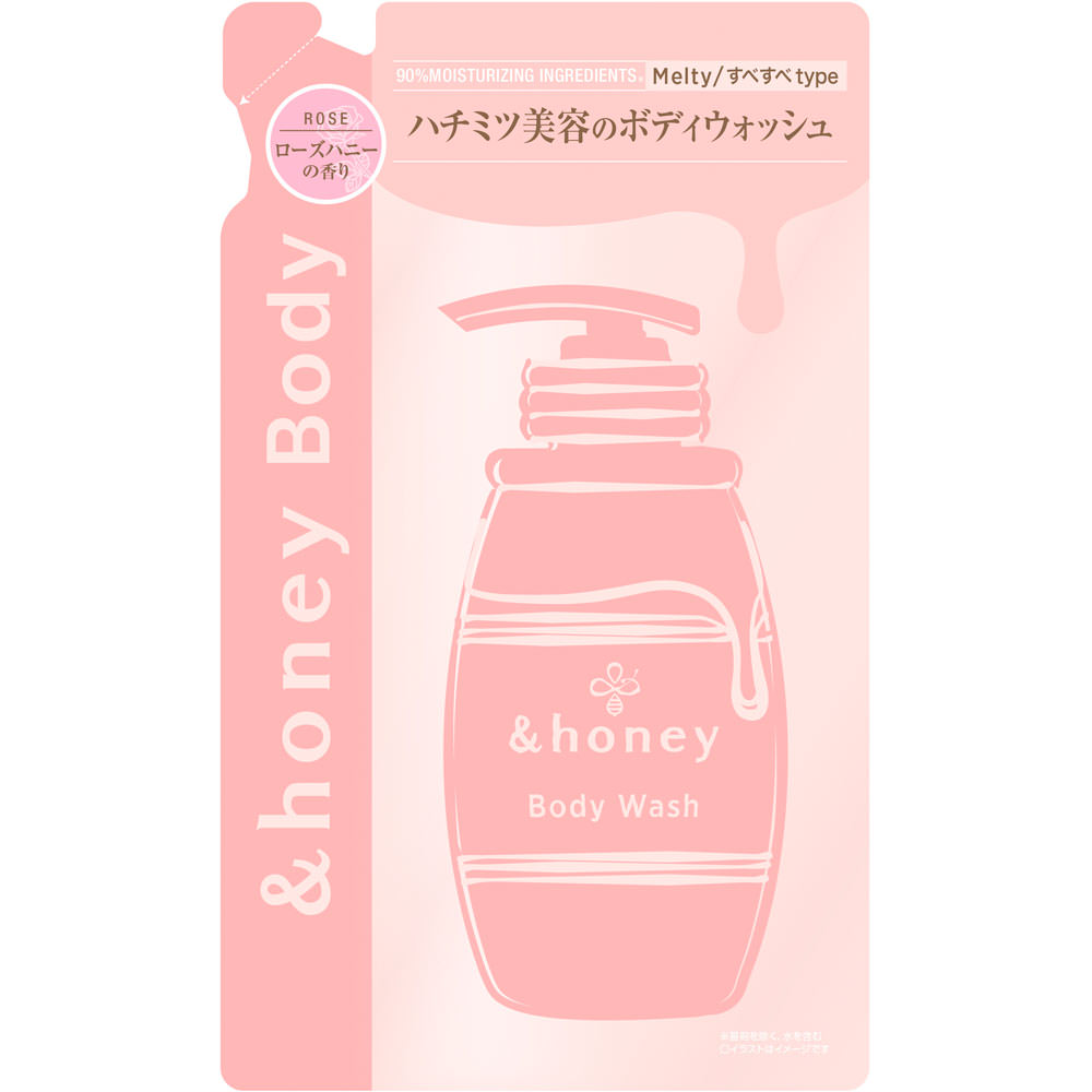 アンドハニー メルティモイスト ジェルボディウォッシュ つめかえ ４４０ｍＬ 株式会社ヴィークレア