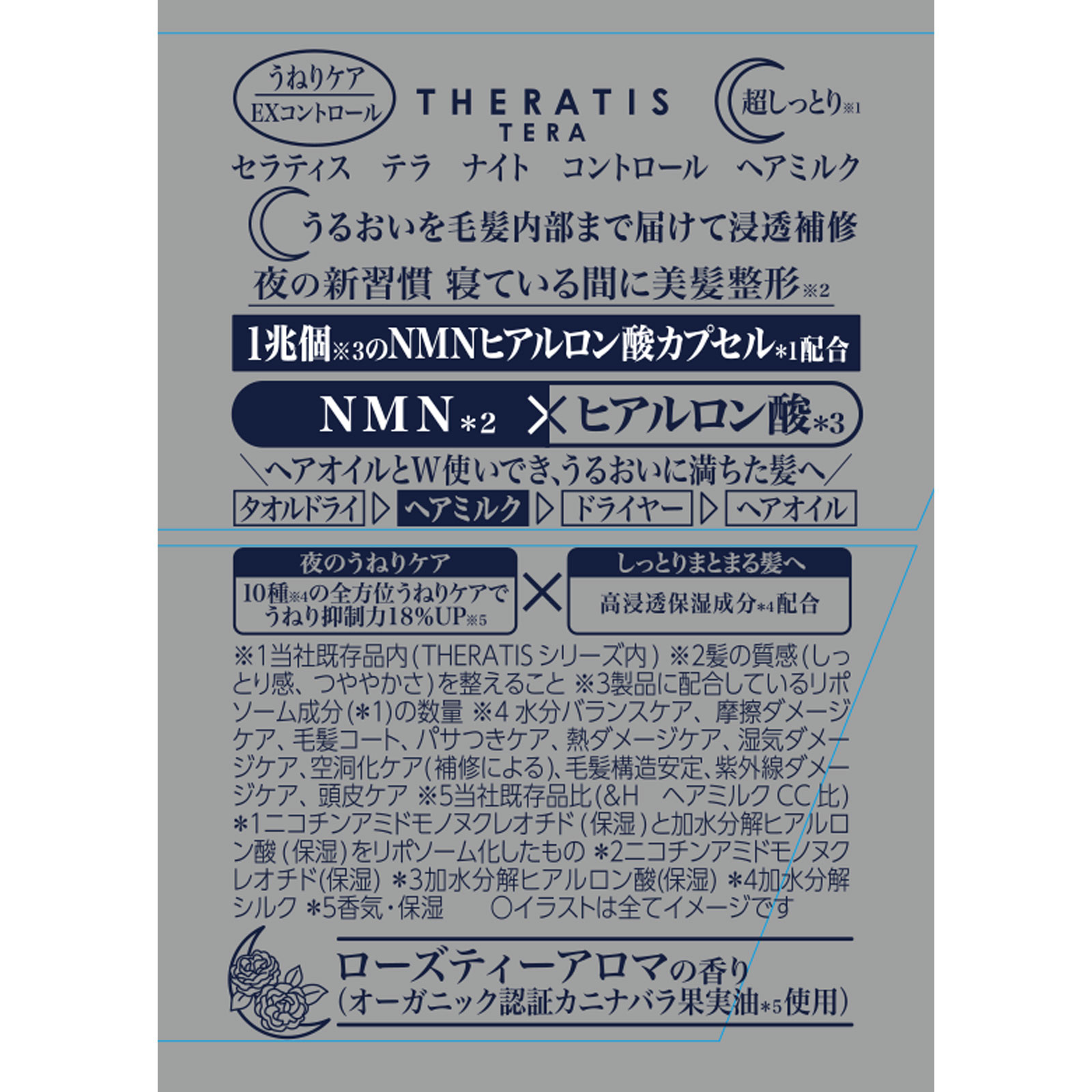 セラティス　テラ　ナイトコントロール　ヘアミルク １８０ｇ 株式会社ヴィークレア