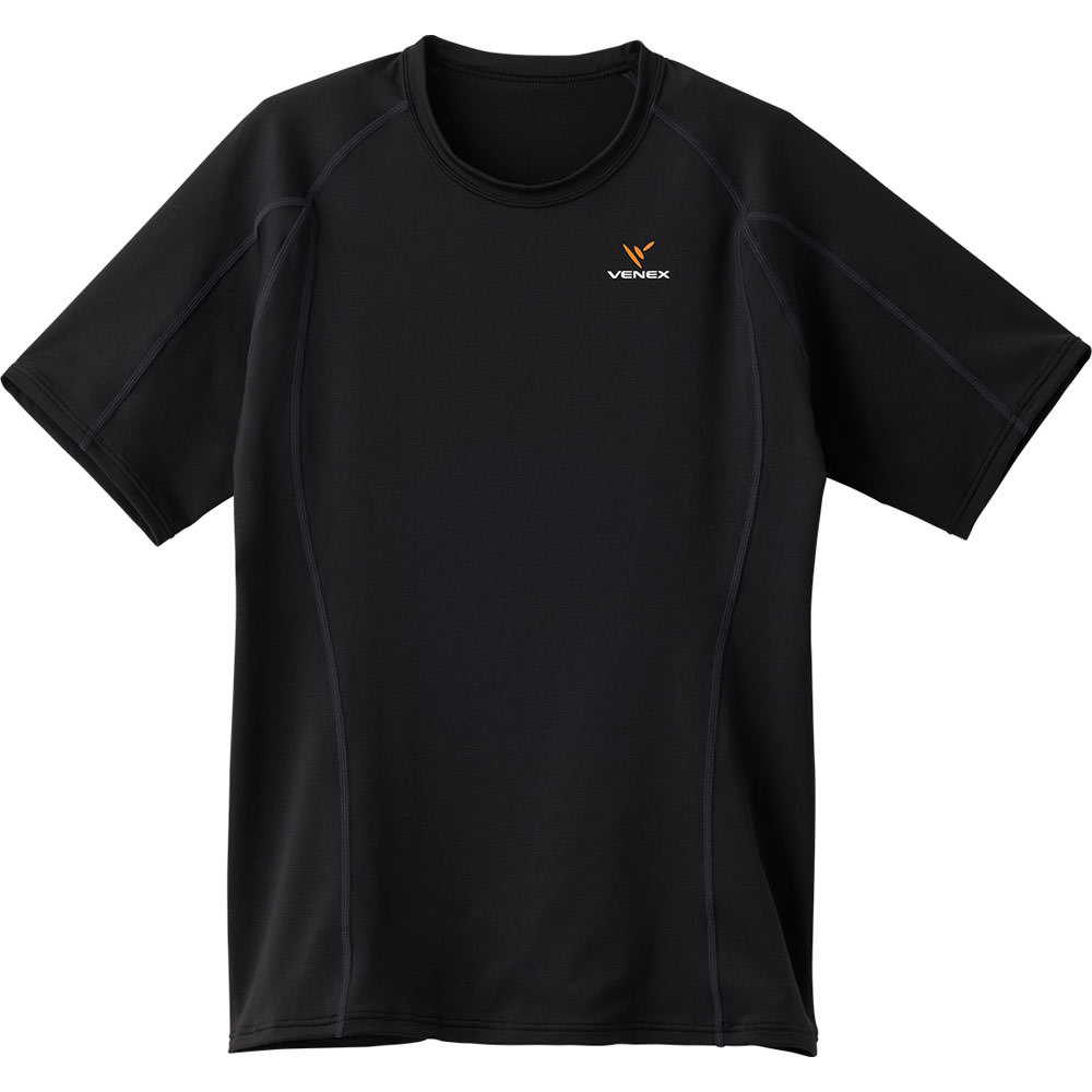 ショートスリーブ　レディース　Ｌ　リチャージ＋【一般医療機器】 ブラック ベネクス