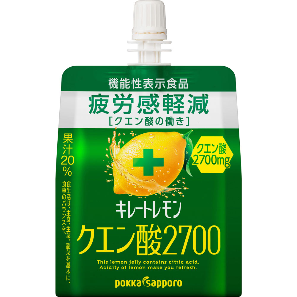 キレートレモンクエン酸２７００ゼリーボール １６５ｇ×６ ポッカコーポレーション