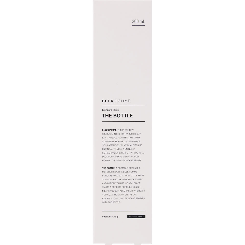 ＢＵＬＫＨＯＭＭＥ ＴＨＥ ＢＯＴＴＬＥ ２００ｍｌ バルクオム