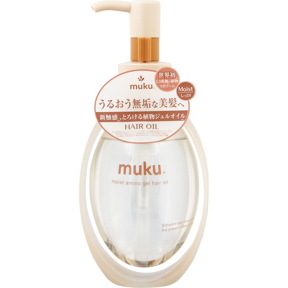ムク＋　モイスト　アミノジェル　ヘアオイル １００ｍＬ ＩＵＳ