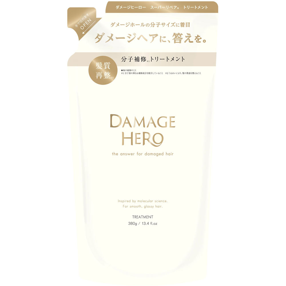 ダメージヒーロー　ＳＲ　ヘアトリートメント　詰め替え ３８０ｇ ＭＤ