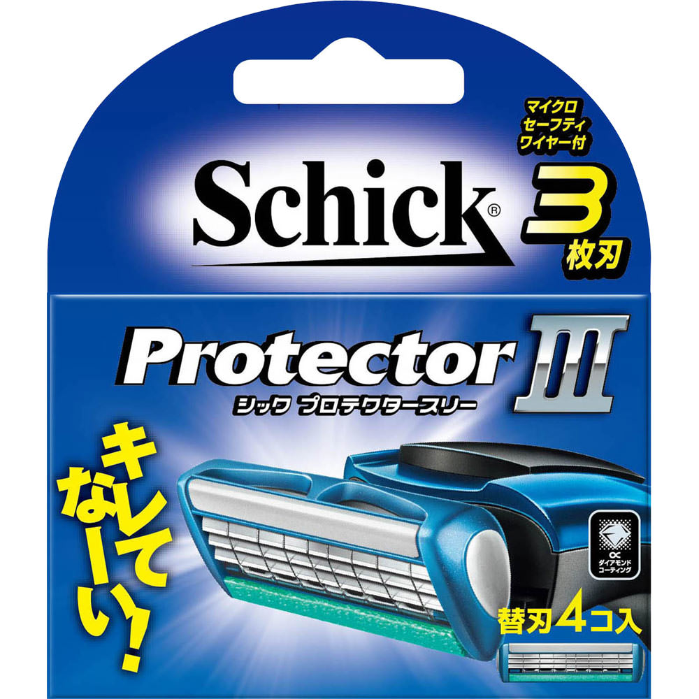 シック プロテクタースリー 替刃４個入 シック・ジャパン