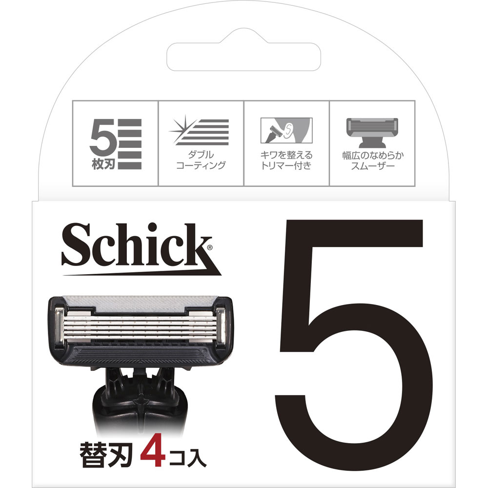 Ｓｃｈｉｃｋ５ 替刃 ４個入 シック・ジャパン