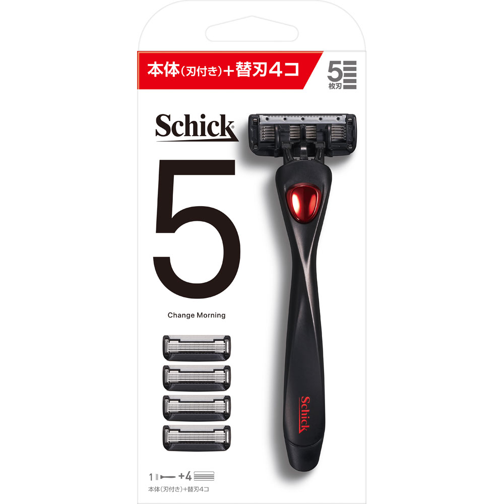 Ｓｃｈｉｃｋ５ コンボパック 刃付き＋替刃４個付 シック・ジャパン
