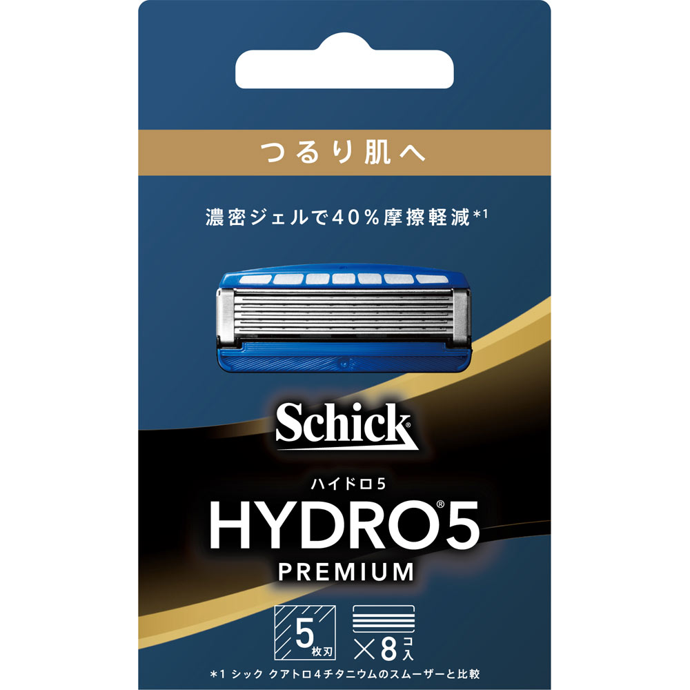 ハイドロ５　プレミアム替刃　つるり肌へ ８コ入 シック・ジャパン