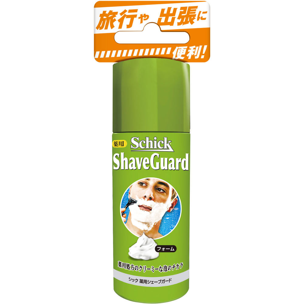 薬用シェーブガードシェービングフォーム　トラベルタ ４０ｇ シック・ジャパン (医薬部外品)