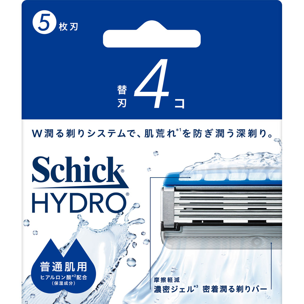 ハイドロ　普通肌　替刃 ４コ入 シック・ジャパン