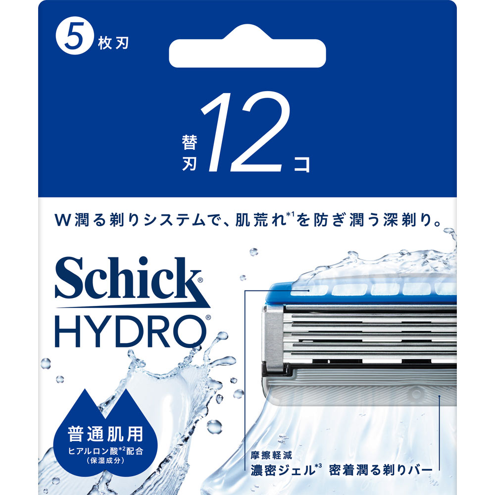 ハイドロ　普通肌　替刃 １２コ入 シック・ジャパン