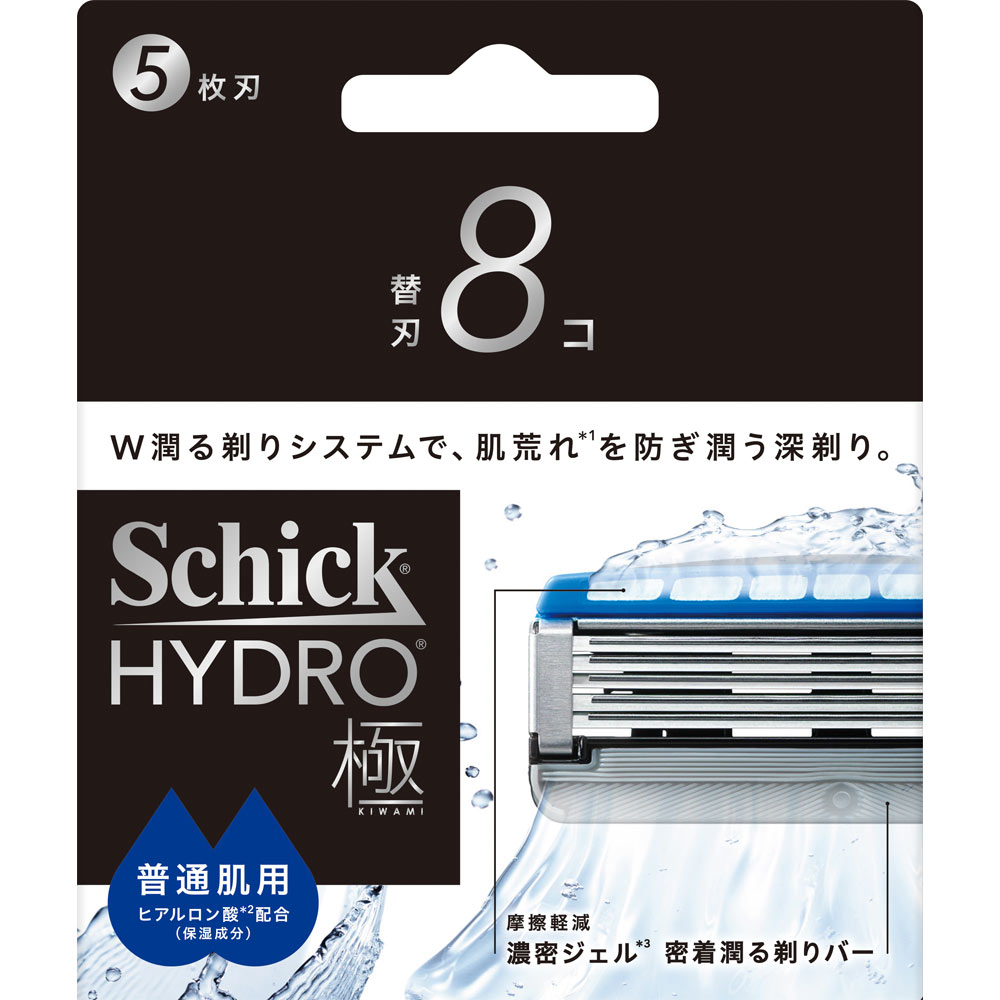 ハイドロ極　普通肌　替刃 ８コ入 シック・ジャパン