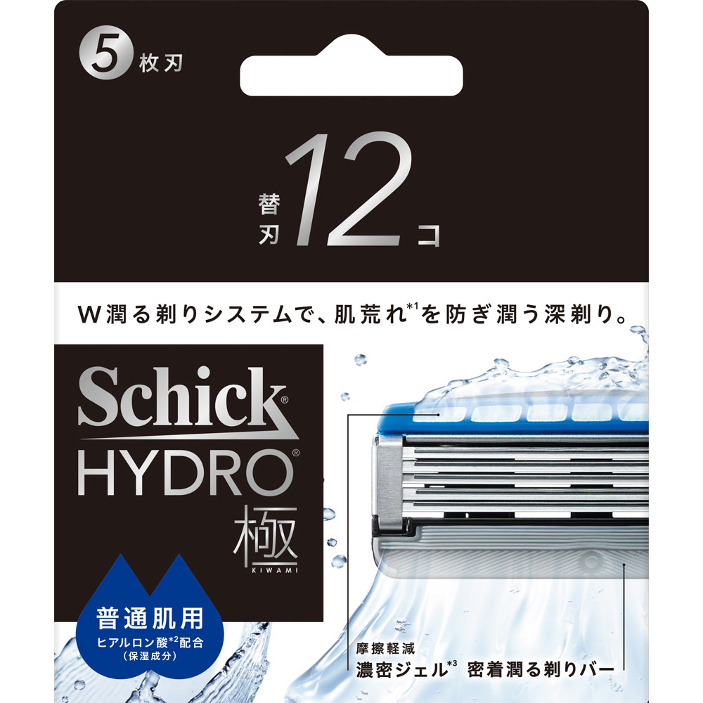 ハイドロ極　普通肌　替刃 １２コ入 シック・ジャパン