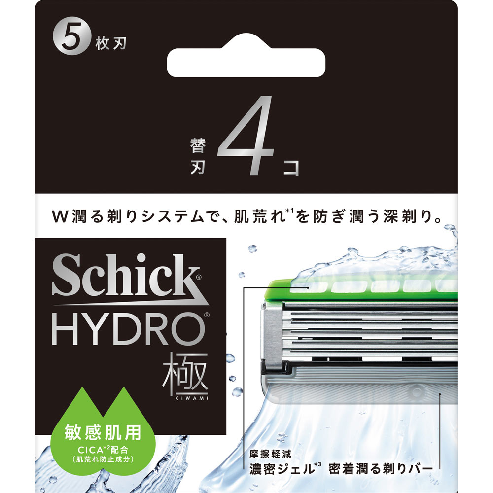 ハイドロ極　敏感肌　替刃 ４コ入 シック・ジャパン