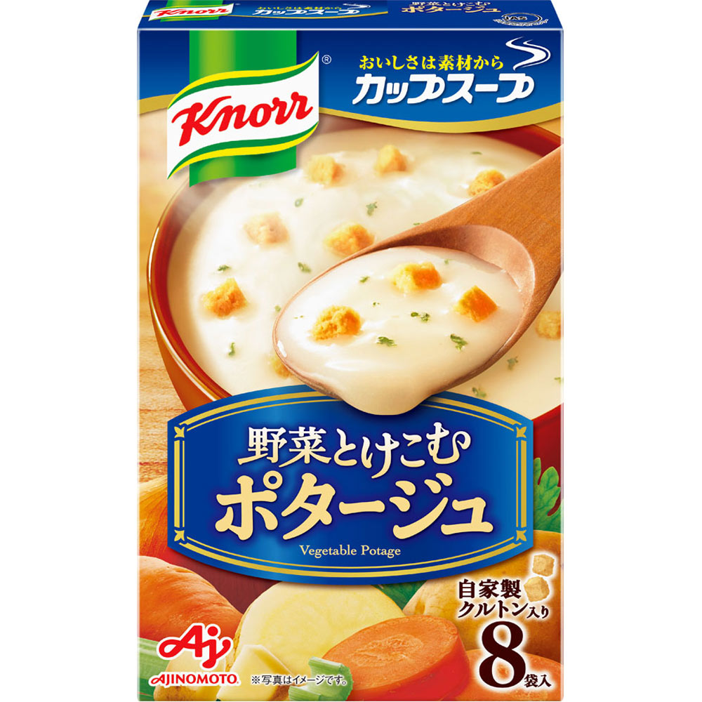 クノールカップスープポタージュ ８Ｐ 味の素