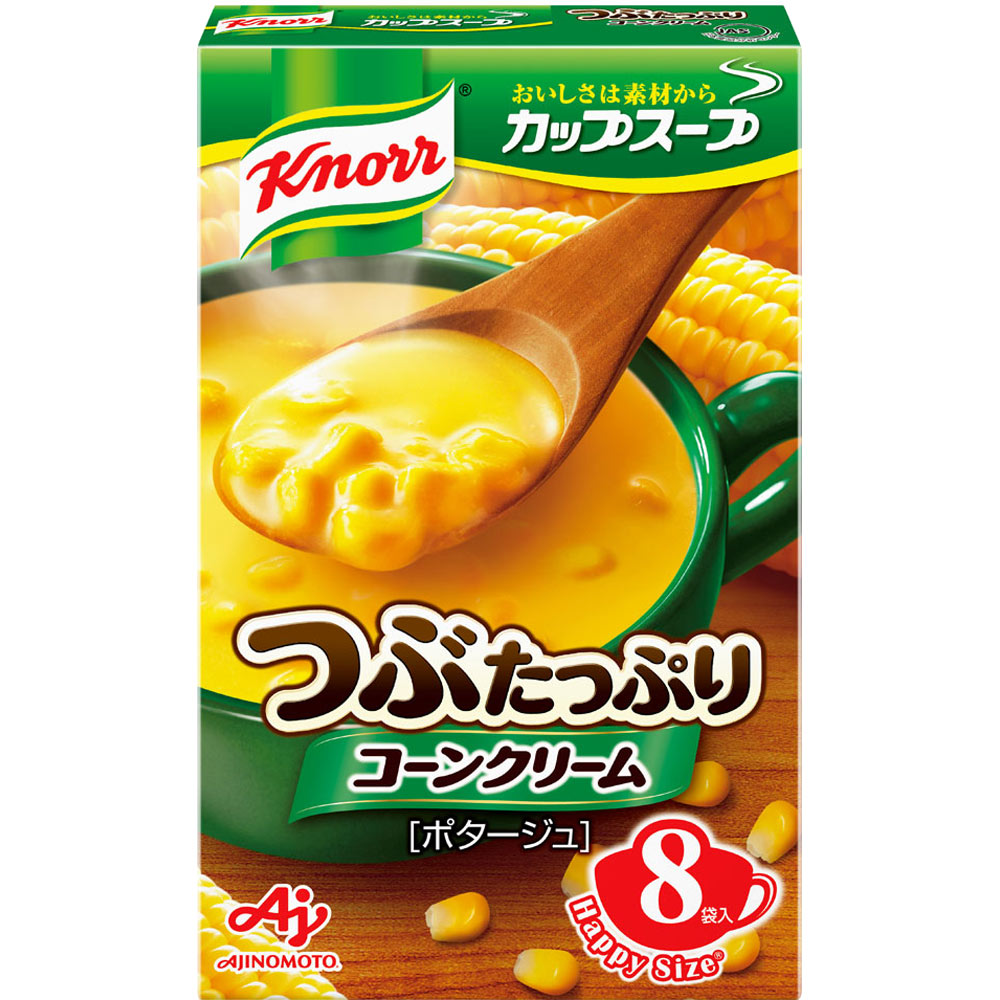クノールカップスープつぶたっぷりコーンクリーム ８Ｐ 味の素