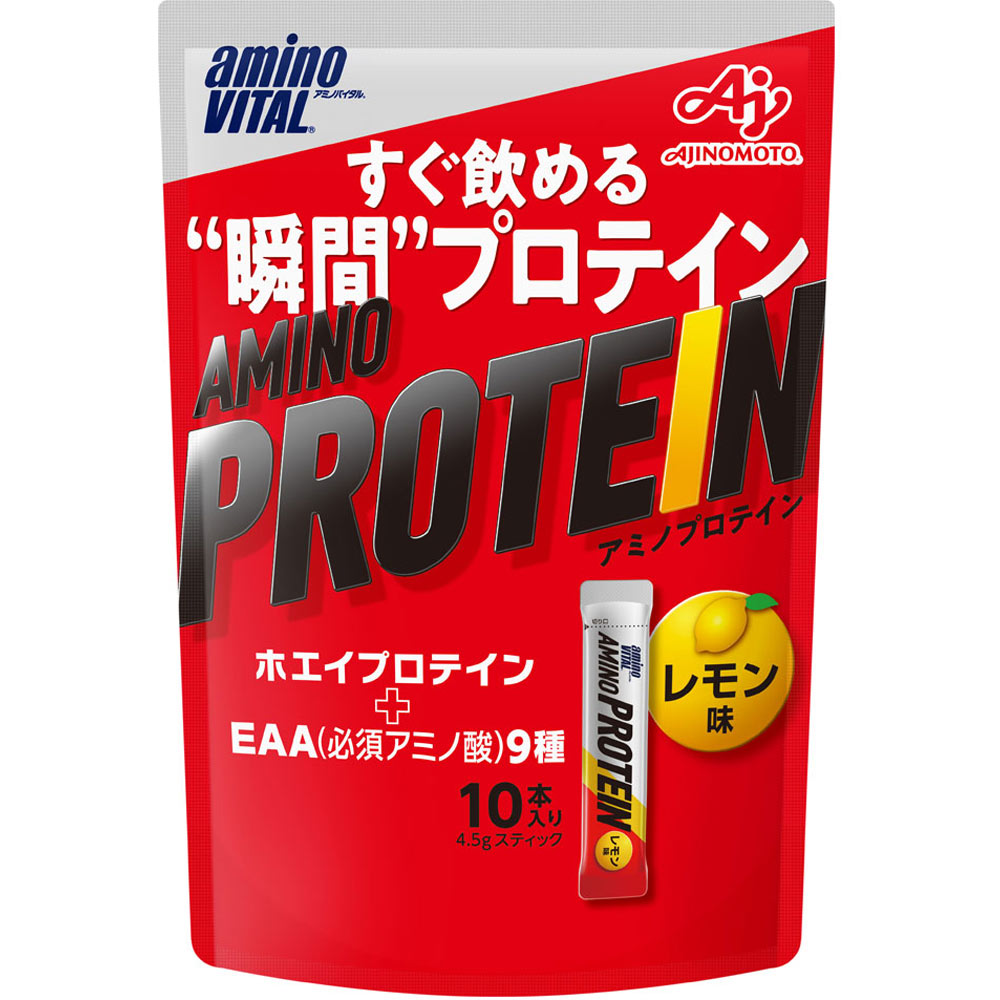 アミノバイタル アミノプロテイン レモン味 ４．３ｇｘ１０ｐ 味の素
