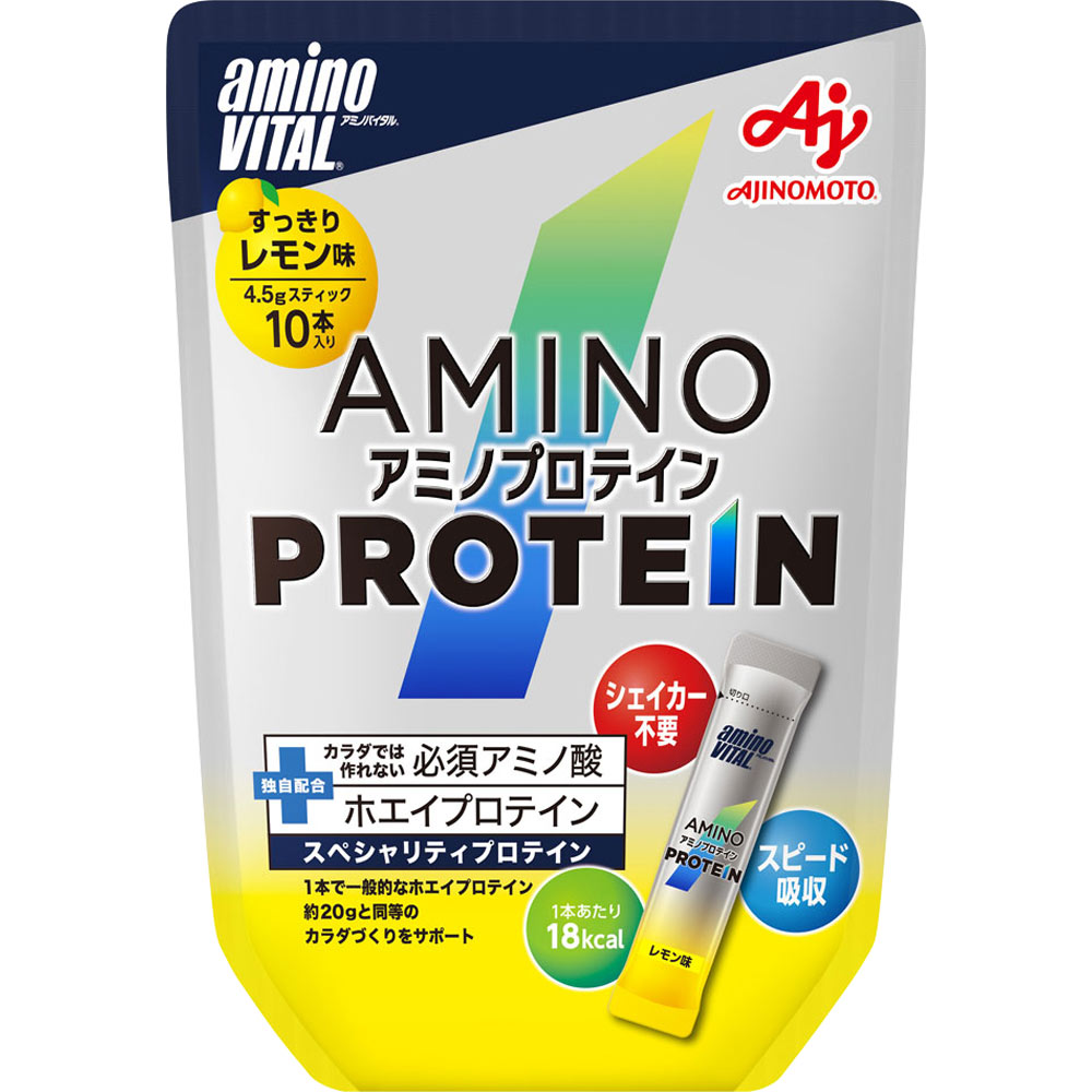 アミノバイタル アミノプロテイン レモン味 ４．３ｇｘ１０ｐ 味の素