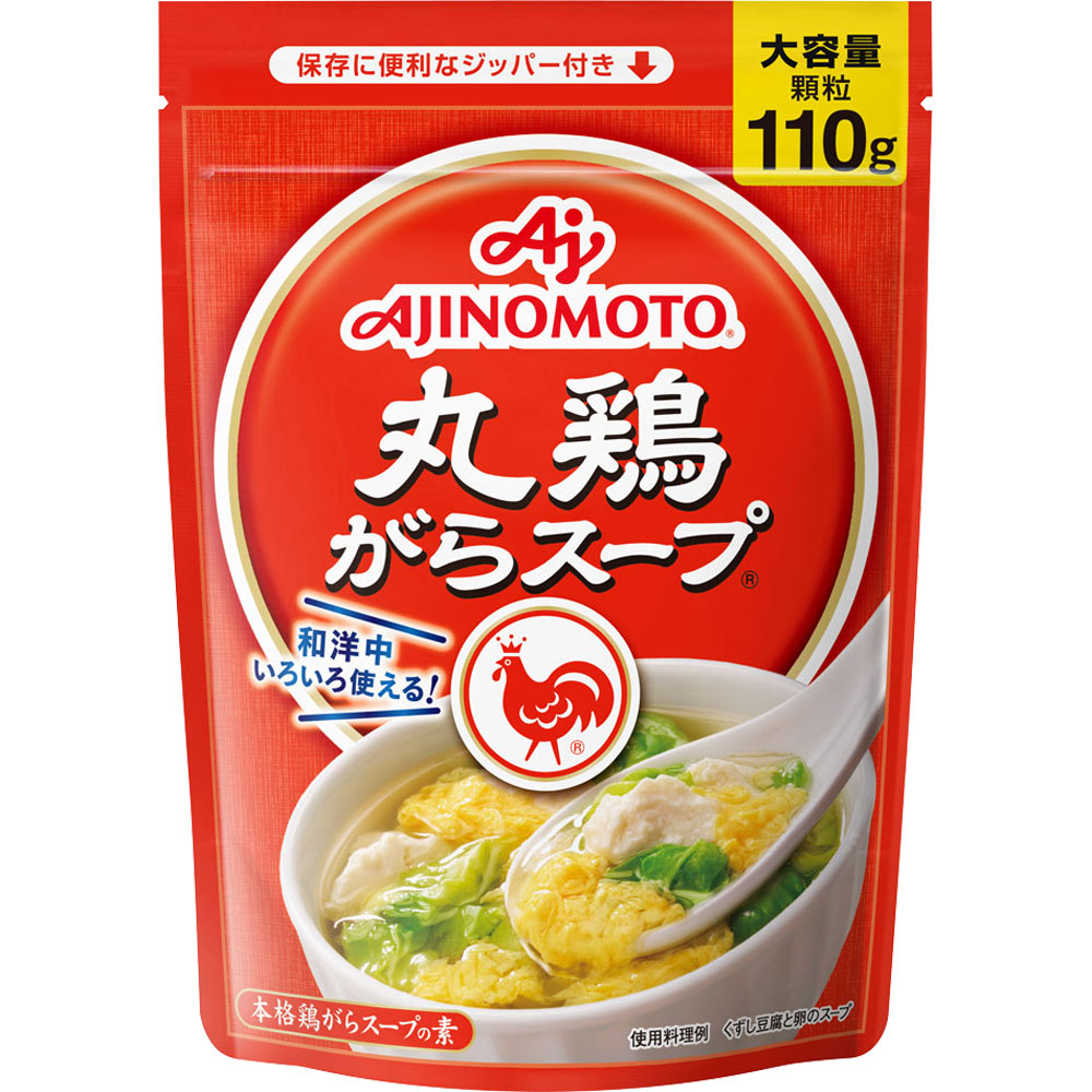 丸鶏がらスープ 袋 １１０ｇ 味の素