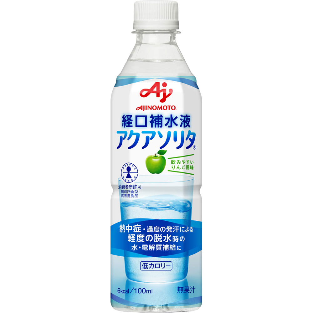 経口補水液　アクアソリタ ５００ｍｌ 味の素