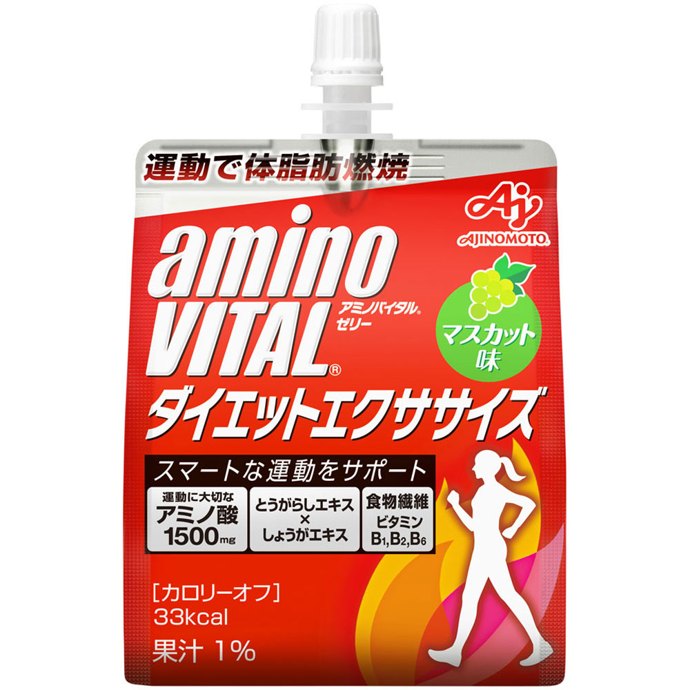 アミノバイタルゼリー ダイエットエクササイズ １８０ｇ 味の素