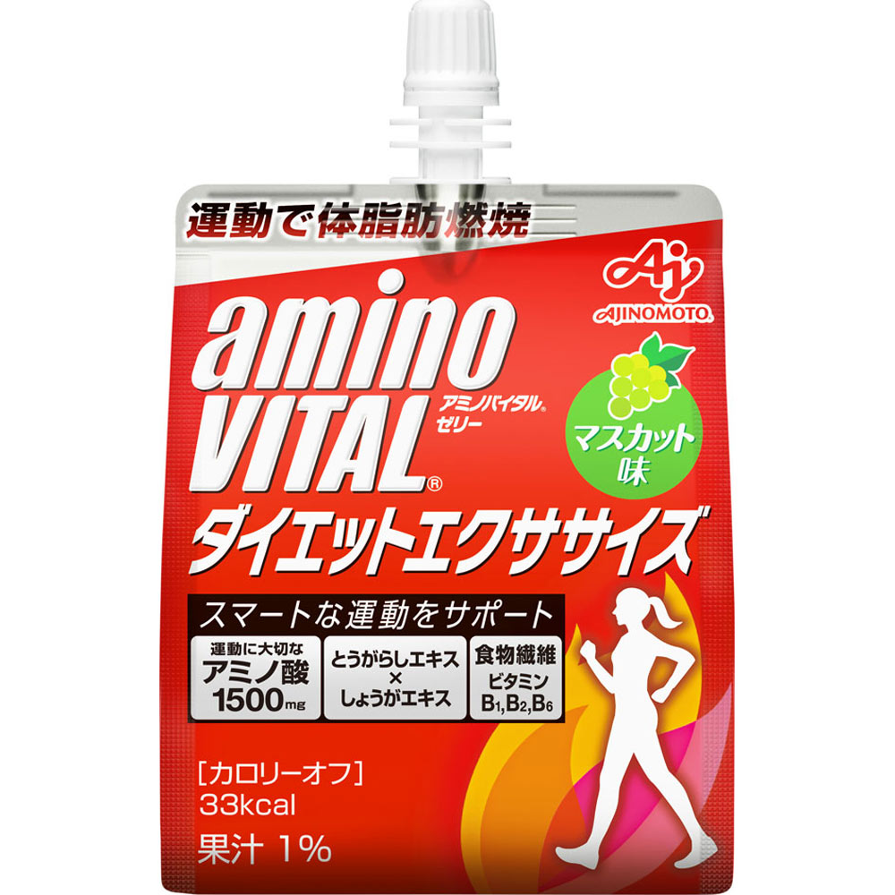 アミノバイタルゼリー ダイエットエクササイズ １８０ｇ×６ 味の素